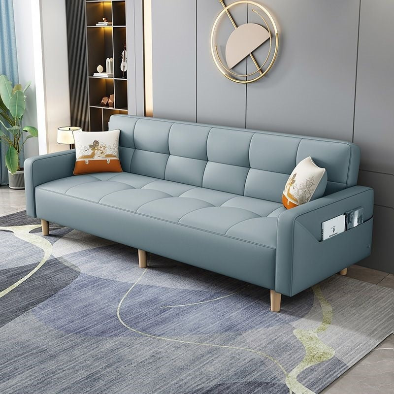 Folding sofa bed - new  model for small living rooms, apartments, and rental properties - 2-in-1 design