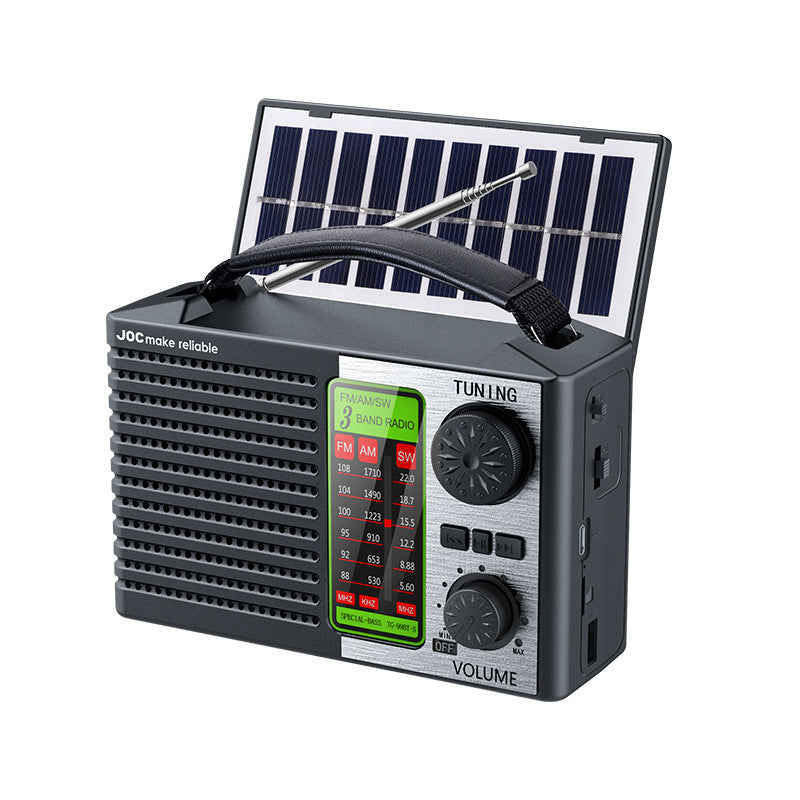 Solar Bluetooth radio full-band all-channel high-end all-band radio automatic search for  manufacturers