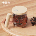 electric automatic glass stirring cup - portable instant coffee mug for home and office use