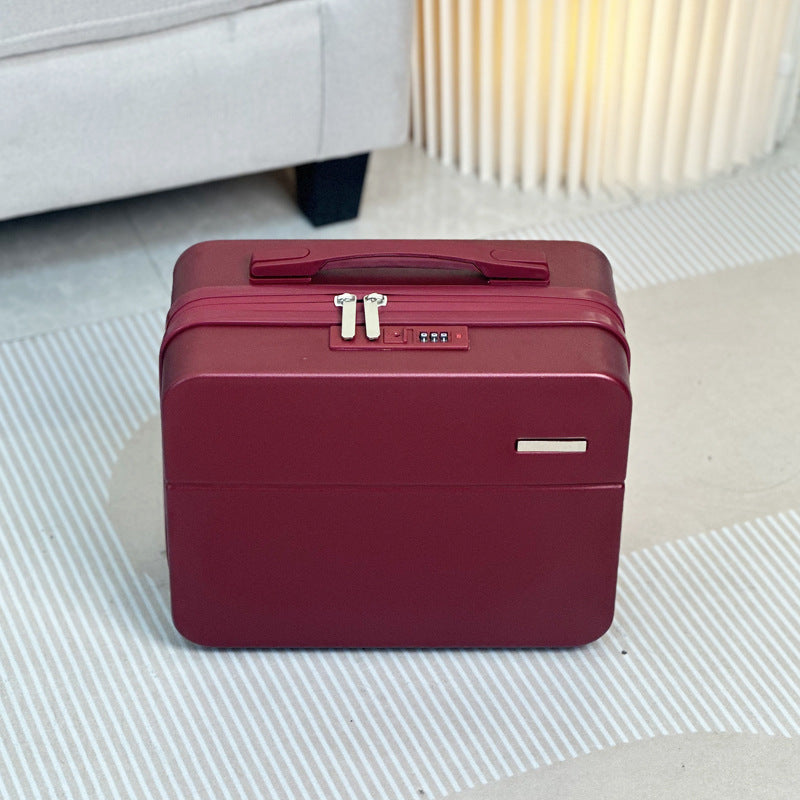 2025 new high-value suitcase wide trolley case mother and child case suitcase set wedding password box 20 inches