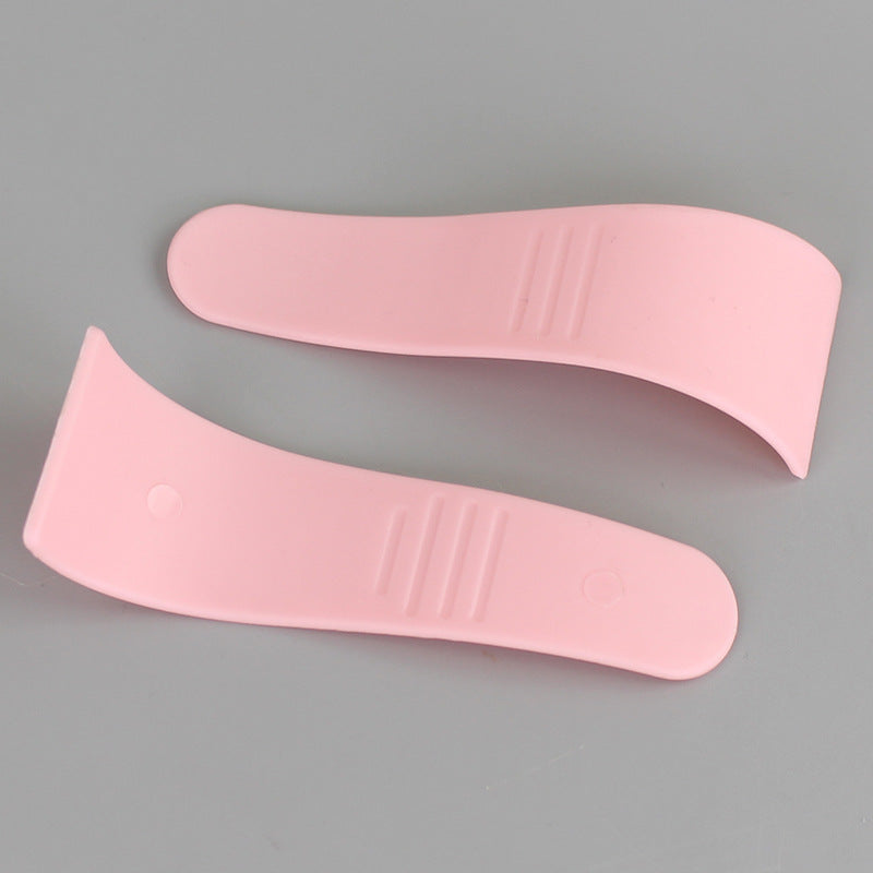 Hair removal cream scraper curved pp facial mask plastic beauty tool beauty salon hair removal scraper special spoon