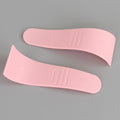 Hair removal cream scraper curved pp facial mask plastic beauty tool beauty salon hair removal scraper special spoon