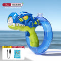 High-capacity electric bubble machine for kids - 2025 new model, fully automatic handheld bubble gun toy for girls and boys