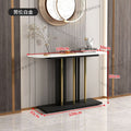 Entryway cabinet light luxury high-end entrance table ultra-narrow extremely narrow corridor aisle entrance table entrance door altar rock slatted case