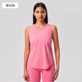New women's quick-dry tank top - sleeveless workout top for fitness, yoga, running, breathable, loose fit, summer sports t-shirt s