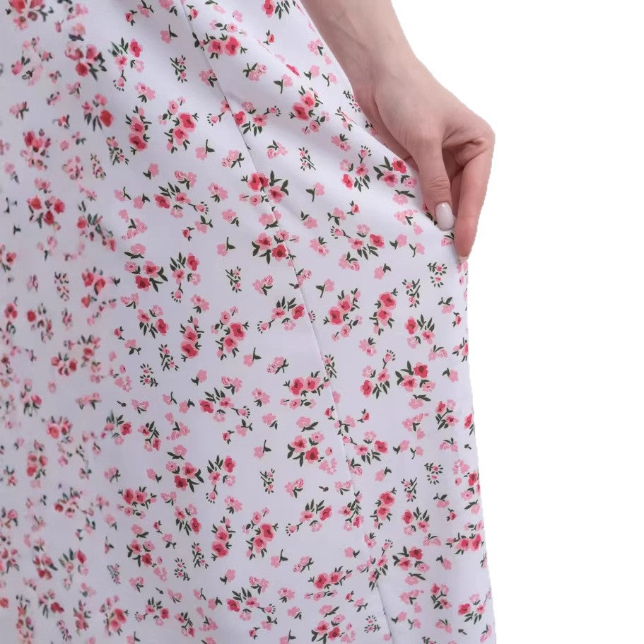 Women's  summer new arrivals: plus size french retro slimming sweet dress