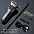 Reciprocating electric shaver for men digital display full body washable razor floating head beard razor charging wholesale