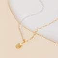 Women's pearl pendant wholesale: european and american cross-border design, mixed metal jewelry, high-end, unique, and trendy necklaces