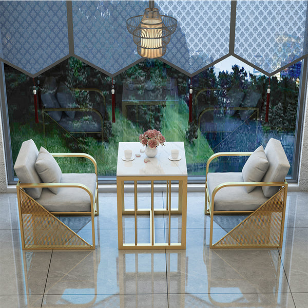 Nordic cafe milk tea shop casual negotiation tea house dining bar commercial western restaurant card seat sofa table and chair combination