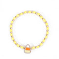Halloween bracelet wholesale fashionstylishniche style pumpkin ghost cat festival oil drop diamond elastic bracelet for women