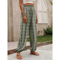 cross-border listing: new  original women's striped loose fit casual pants