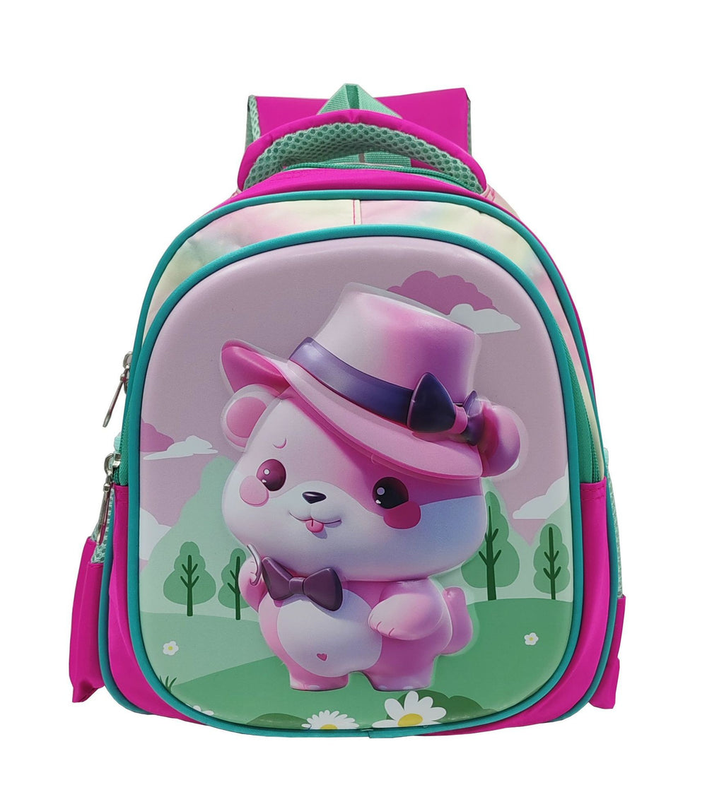 2024 in-stock export kindergarten backpack - cute and fun toddler nylon backpack, breathable and waterproof