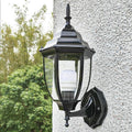 Outdoor wall light waterproof antique courtyard lamp european style outdoor villa pillar wall lamp luxury hexagonal wall sconce - hardwired