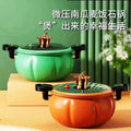 New pumpkin pot - large capacity, slightly pressurized cooking pot for home use - multi-functional non-stick soup pot - universal for stoves - ideal for export gifts