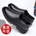 【military-grade leather shoes - premium quality】100% full grain cowhide leather, clearance sale! soft sole leather shoes for men, perfect for casual and business wear