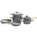 Processing personalizedfor homemedical stone pot suit non-stick flats pot milk pot soup pot six-piece set business gift pot