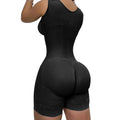 New arrivalfashionplus size shapewear 13 fishbone waistband reinforced double layer tummy control hip lift zipper open jumpsuit