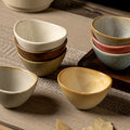 Japanese retro ceramic small dish restaurant for homestylish dipping sauce soy sauce dish hot pot snack seasoning dish vinegar dish