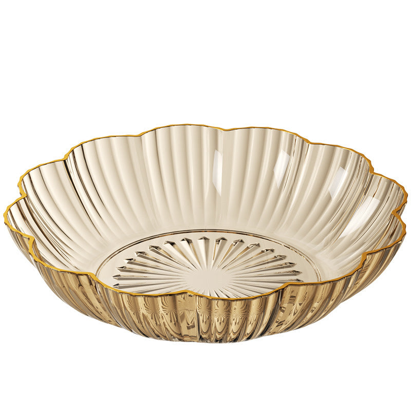 Dried fruit box Creative candy box Household dried fruit plate Combination grid with cover Living room Chinese New Year fruit melon seed candy plate