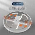 Free hole panel light adjustable downlight 6w9w15w21w 3inch 4inch 6inch round recessed hole light energy saving