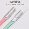 Ready-to-ship eyebrow razors, stainless steel blade eyebrow shavers with safety guard, women's eyebrow trimmers, hot-selling and in stock