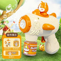 Fully automatic bubble gun-yellow corgi [without battery]-opp bag