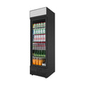 Huaer beer beverage cabinet display cabinet refrigerator commercial single door air-cooled fresh-keeping sample cabinet wholesale store refrigerator