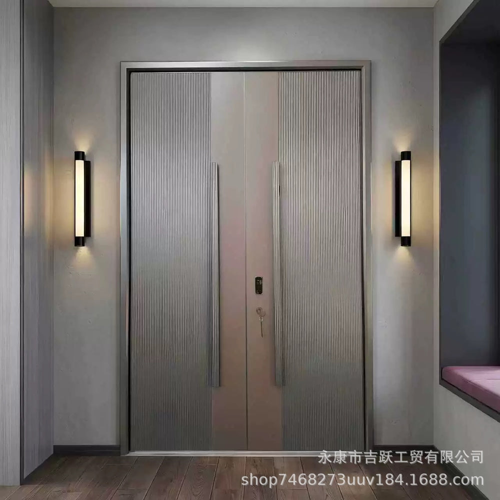 Cast aluminum door, entrance door, anti-theft door, finely carved cast aluminum door, double door, sub-door, class a entrance door, anti-theft door