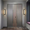 Cast aluminum door, entrance door, anti-theft door, finely carved cast aluminum door, double door, sub-door, class a entrance door, anti-theft door