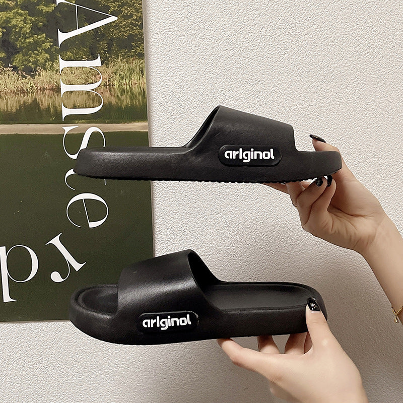 2024 new women's cloud slides: summer indoor/outdoor thick-soled casual flip-flops - trendy & comfortable