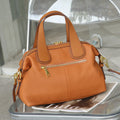 Genuine leather women's tote bag togo cowhide handbag 2024 new trendy spring/summer large capacity commuter crossbody shoulder bag