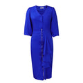 D306 european and american plus size women's clothing  autumn/winter v-neck long sleeve top and bodycon midi skirt two-piece set - export quality