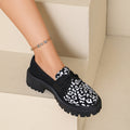 export plus size chunky sole loafers for women,  spring/autumn new collection, preppy british style slip-on leather shoes