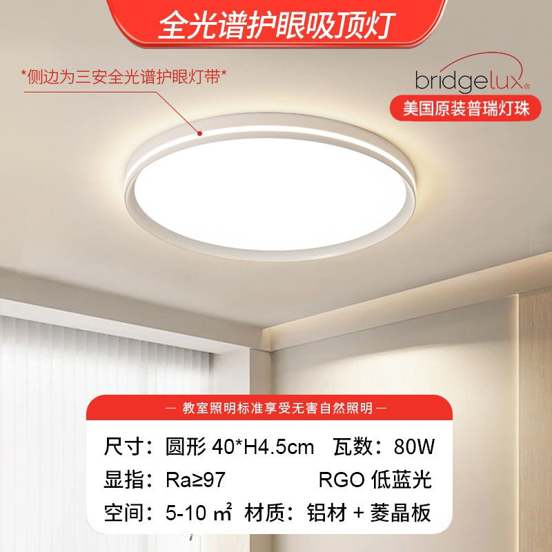 Atmospheric living room main light, dining room bedroom light modern simple led Nordic ceiling light whole house package lighting combination