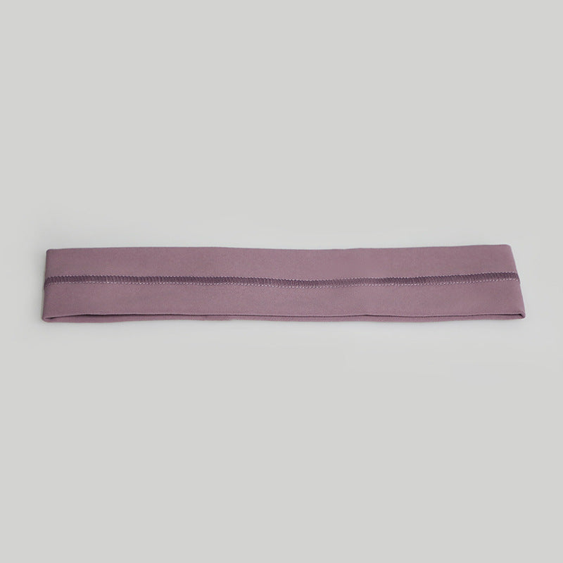 Summer new sports headband - solid color yoga headband, moisture-wicking, sweat-absorbing, elastic fitness headband pj-002