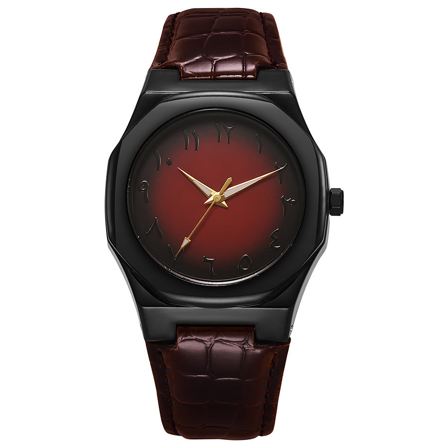 2025 cross-border e-commerce hot-selling arabic & southeast asian/middle eastern men's quartz wristwatches - wholesale
