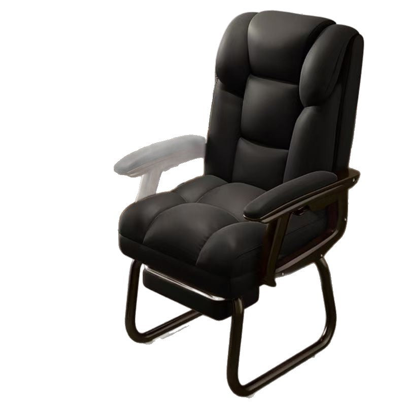 Computer chair for homeplaid sedentary office chair office ergonomic adjustable reclining boss chair
