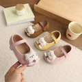 Vancahaoins french suede small leather shoes  spring & fall new arrivalk-stylegirl cartoon cat princess flats