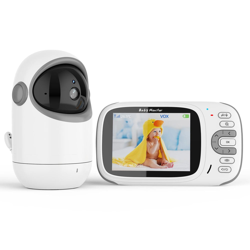 Ptz hd wireless baby monitor 360 night vision countermeasure smart intercom music monitor yancai