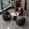 Sales office negotiation sofa accessible luxury modern high-end beauty salon rest area casual reception table and chair combination