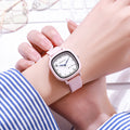 Shangmei cross-border small fresh and good-looking girl heart best friend exam watch primary and secondary school students simple square watch