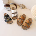 Custom birkenstock-style cork slides for boys and girls: indoor anti-slip fashion flip-flops for kids