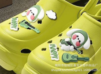 Eva ultra-light toe cap clogs girls slippers women's summer comfortable outer wear non-slip deodorizing filter baby boys shoes students