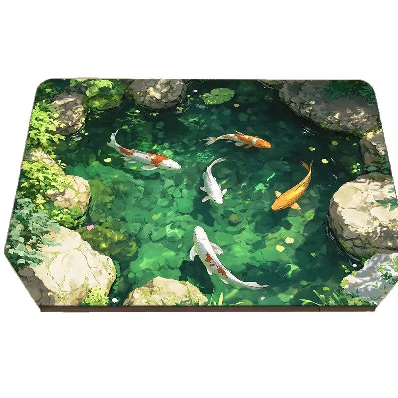 3d visual trap floor mat bathroom absorbent mat non-slip foot mat entrance door mat entrance door mat