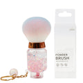Ready-to-ship transparent colored makeup brush - single, nail art dust brush, mushroom head large powder brush, beauty tool, makeup brush