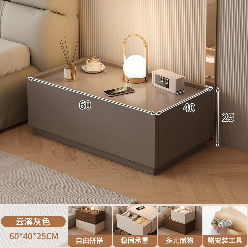 Bedside table for home italian normcore storage storage free combination cabinet popular sofa side table bedroom bedside table