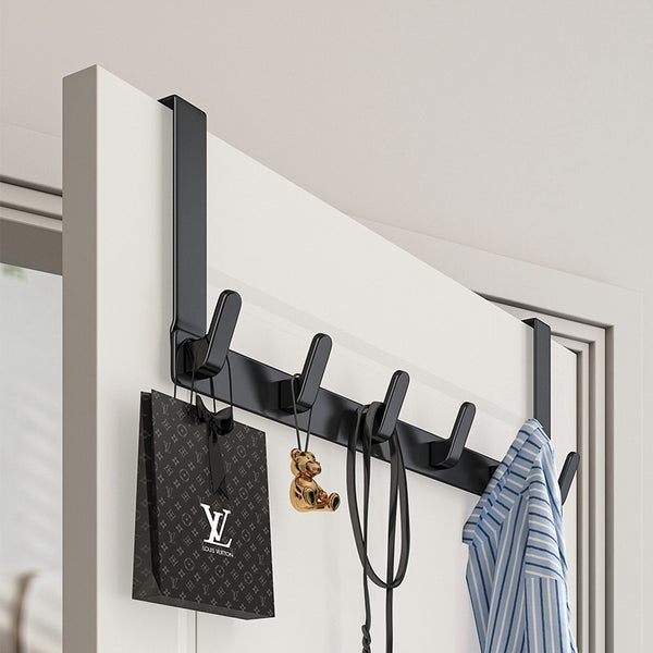 Hook behind the door, clothes hanger, bedroom hanger, wall hanger, wall wall load-bearing, no punching, dormitory hat storage artifact