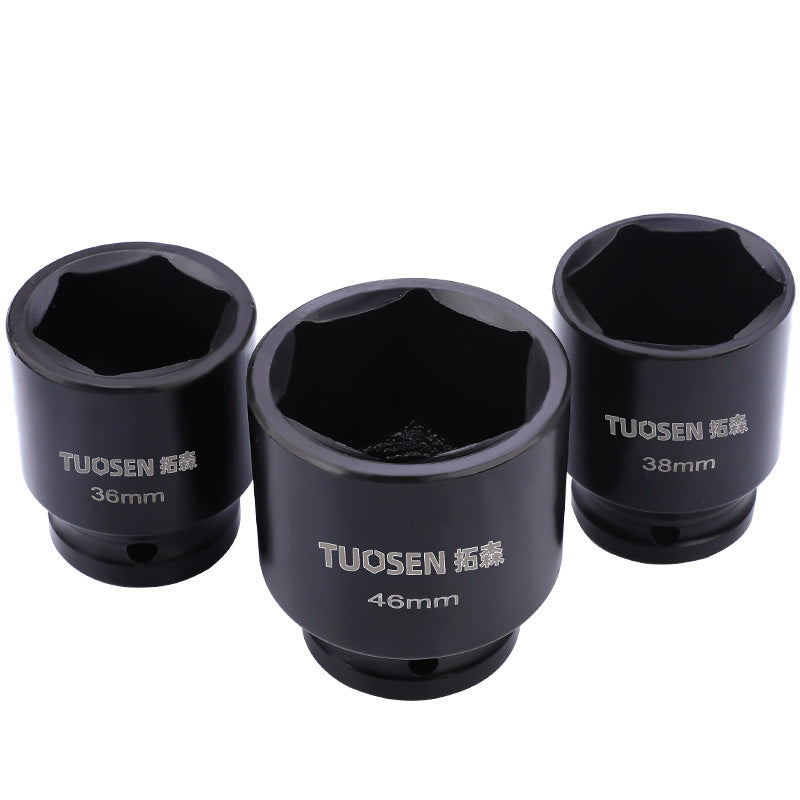 Tuosen 3/4 Inch Air Gun Sleeve Hexagonal Sleeve Head Pneumatic Sleeve Head Heavy Duty Pneumatic Extended Sleeve Wrench
