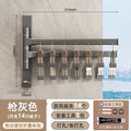 Activity folding clothes hanger with multiple clips for home wall hanging socks drying clothes hanger balcony intimates underwear socks clip