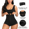 Tik  hot selling one-piece waist shapewear zipper triangle zipper hip lifting body shaping belly shapewear